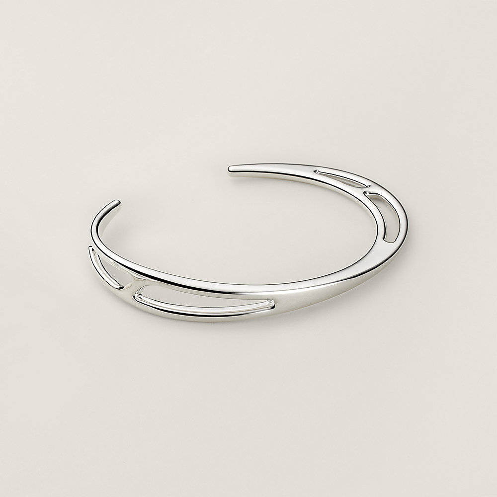 Chaine d'ancre Punk bracelet - Silver | Hermès Canada